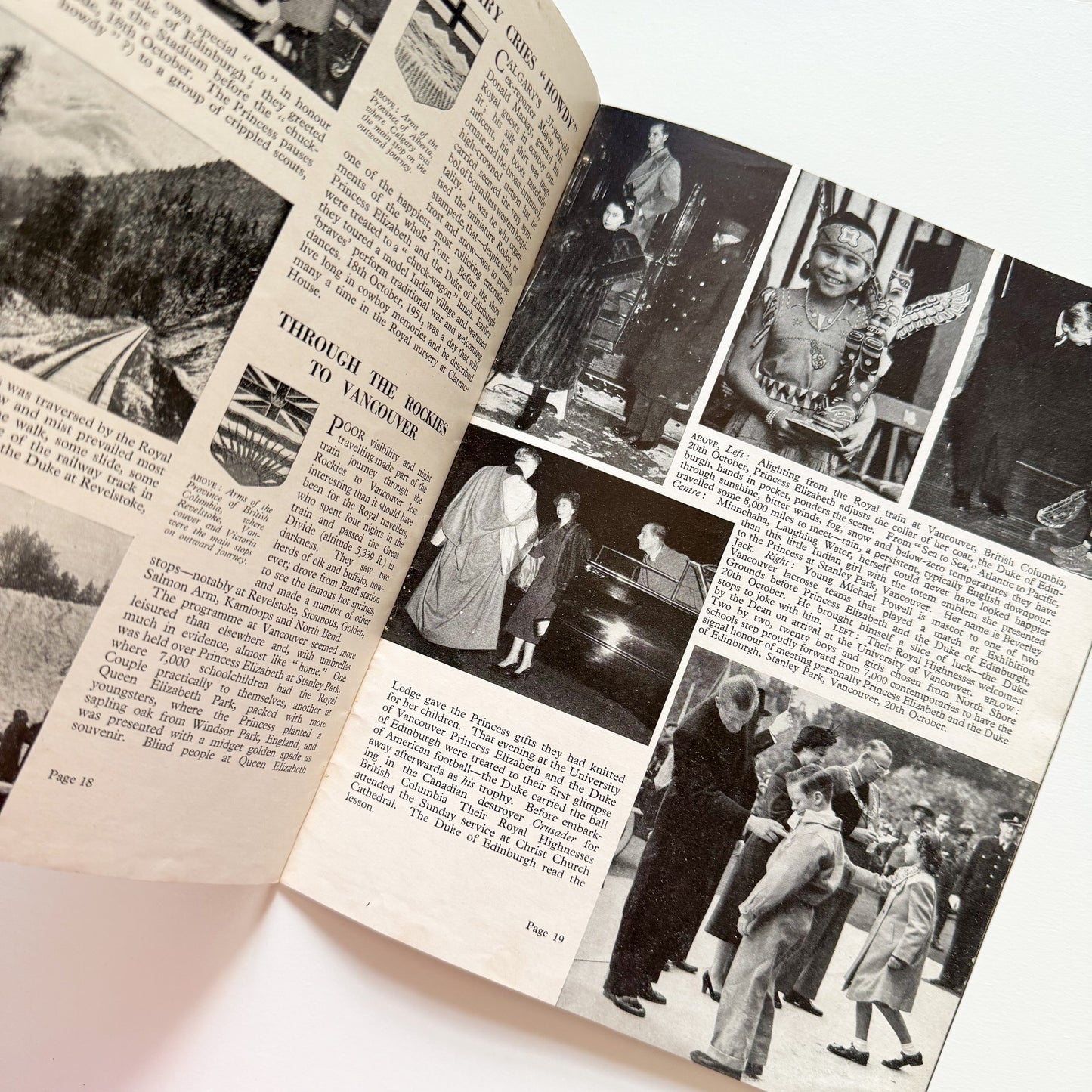 The Royal Tour of Canada 1951 Souvenir Magazine