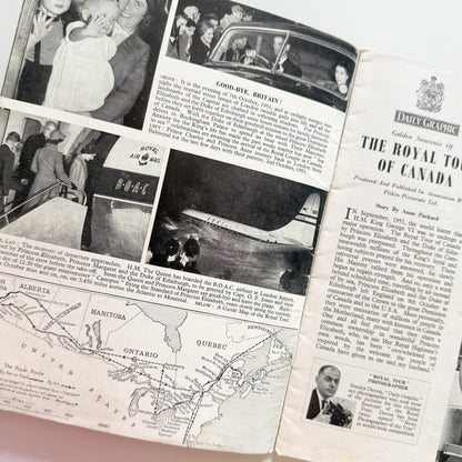 The Royal Tour of Canada 1951 Souvenir Magazine