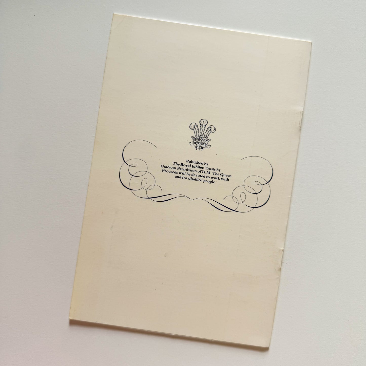 The Royal Wedding Official Programme 1981