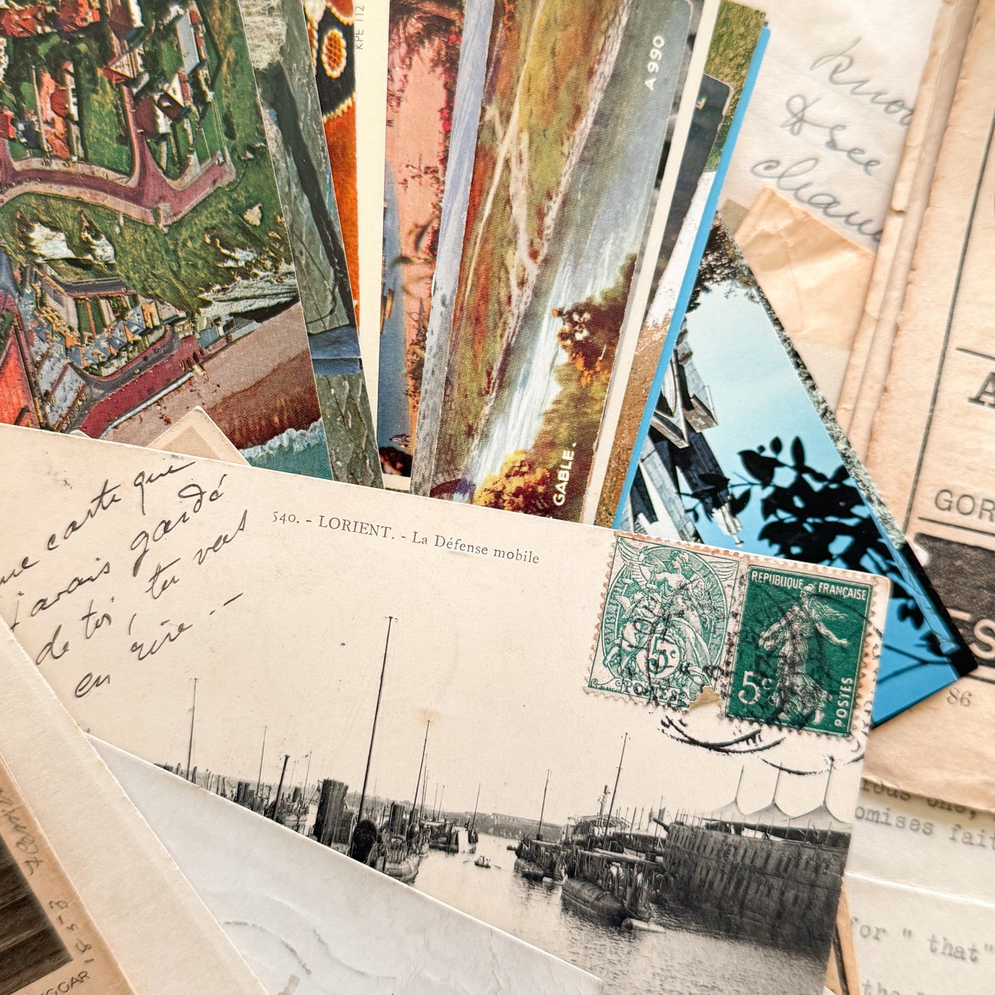 Genuine Vintage Junk Journal Grab Bag x30+ pieces