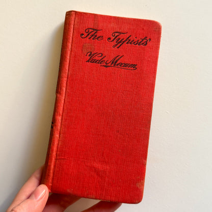 The Typists' Vade Mecum Vintage Book