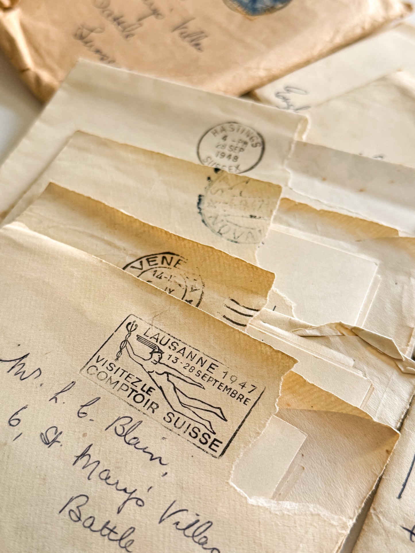 Handwritten Letters from the 1940s