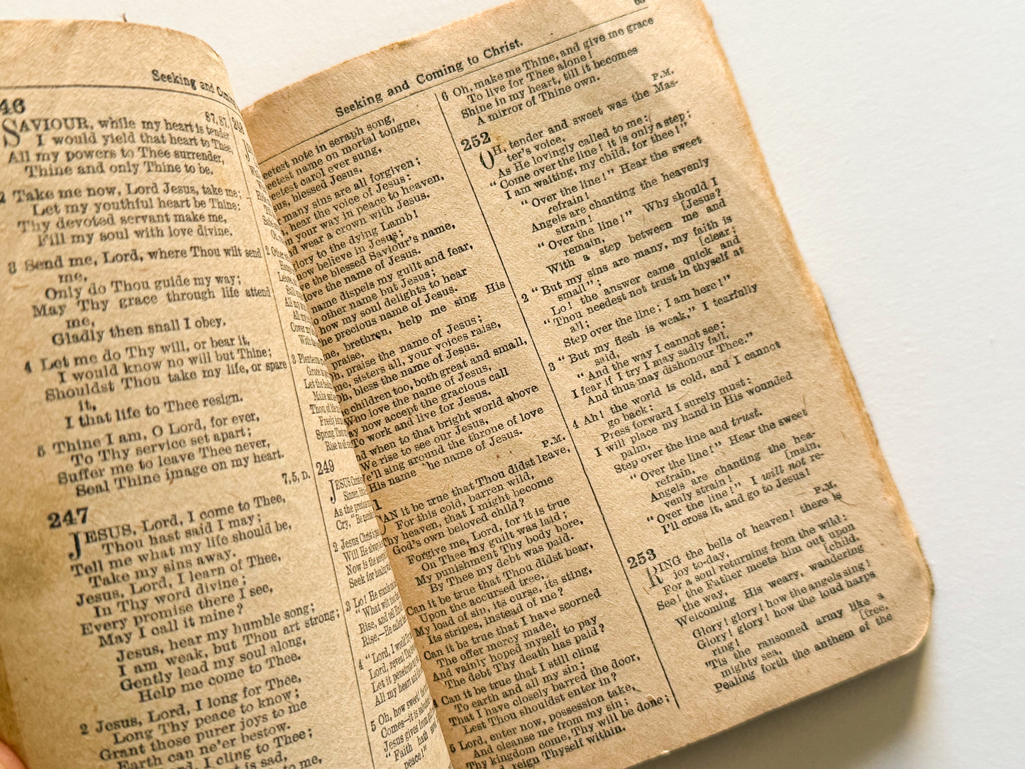 Children's Hymn Book from the 1940s