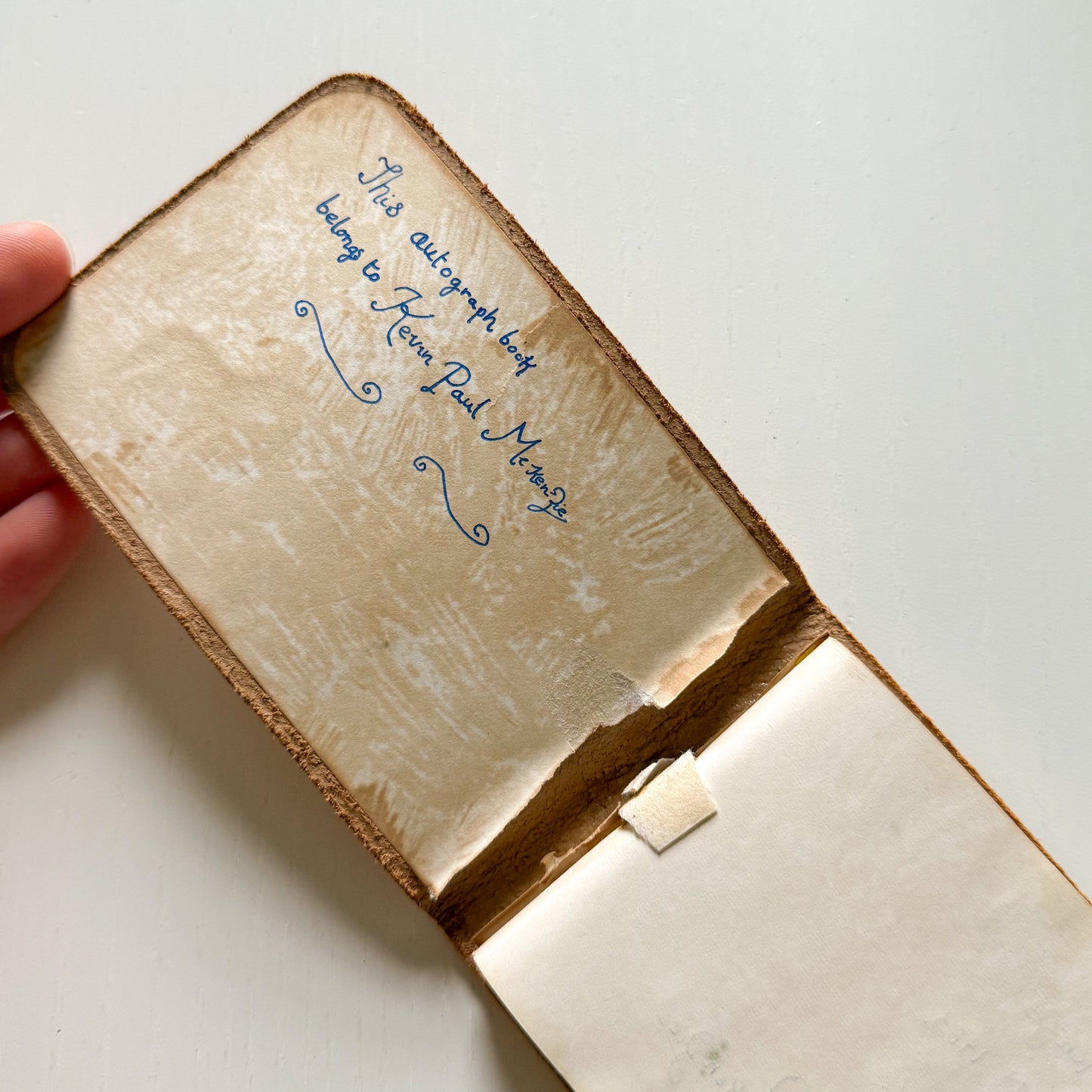 Small Autograph Book from the 1970s