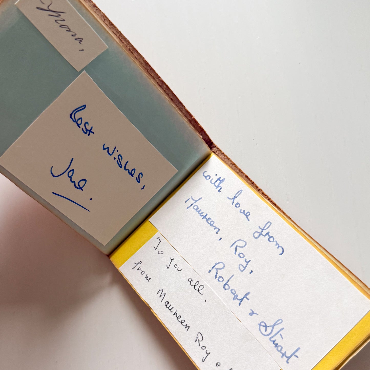 Small Autograph Book from the 1970s