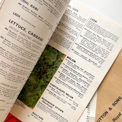 Sutton Seeds 1967 Catalogue