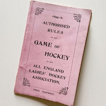 Hockey Guide from 1895