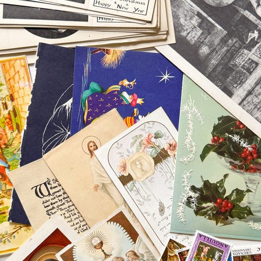 Bundle of Religious Vintage Junk