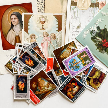 Bundle of Religious Vintage Junk