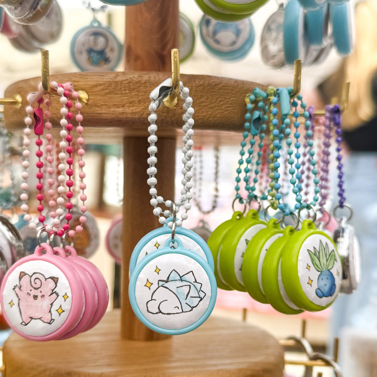 Pocket Sized Monster Keychain