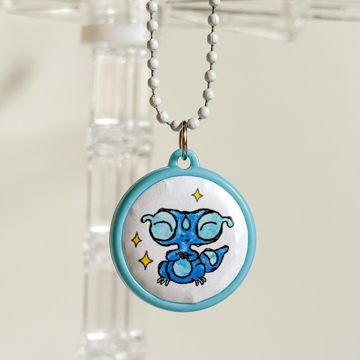 Pocket Sized Monster Keychain