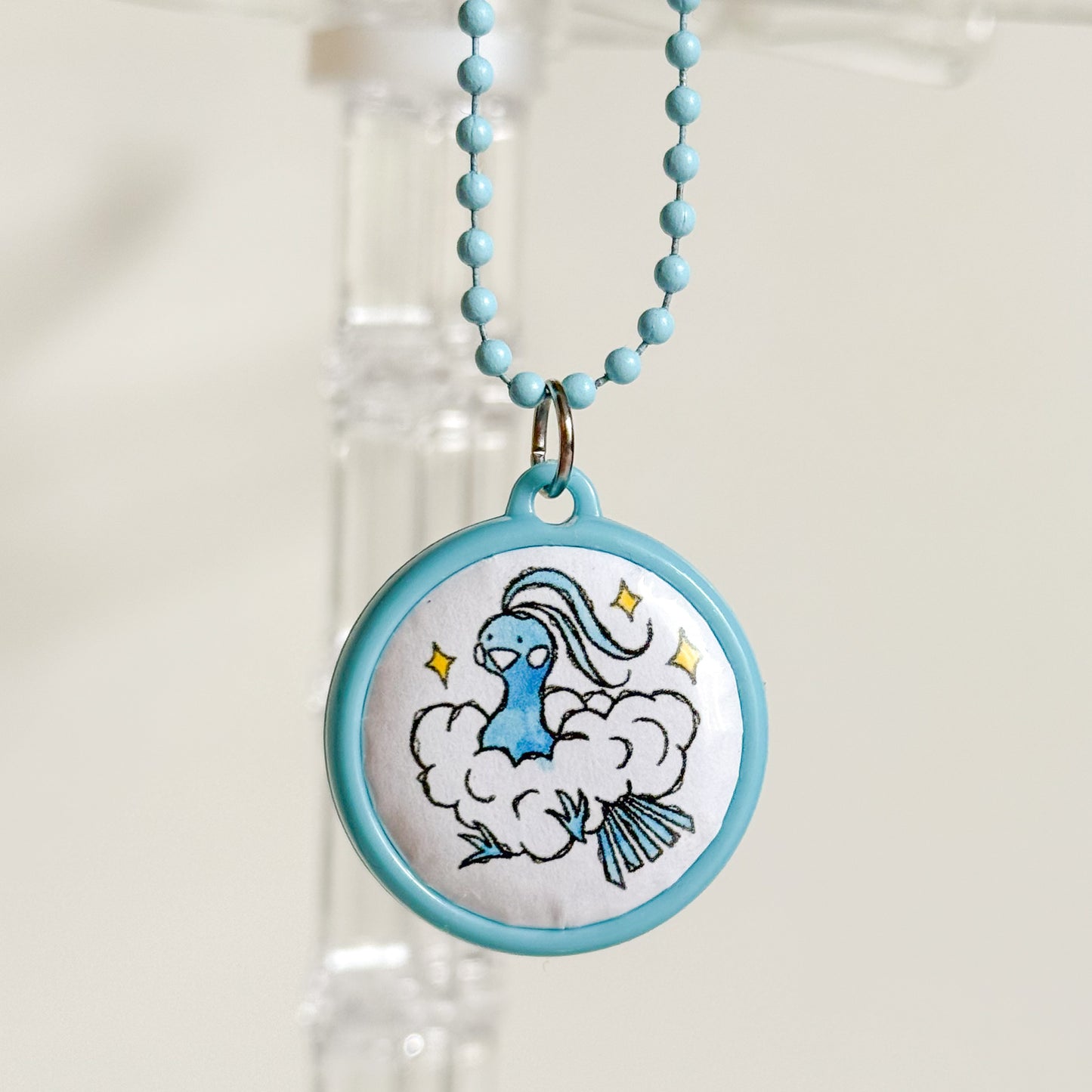 Pocket Sized Monster Keychain