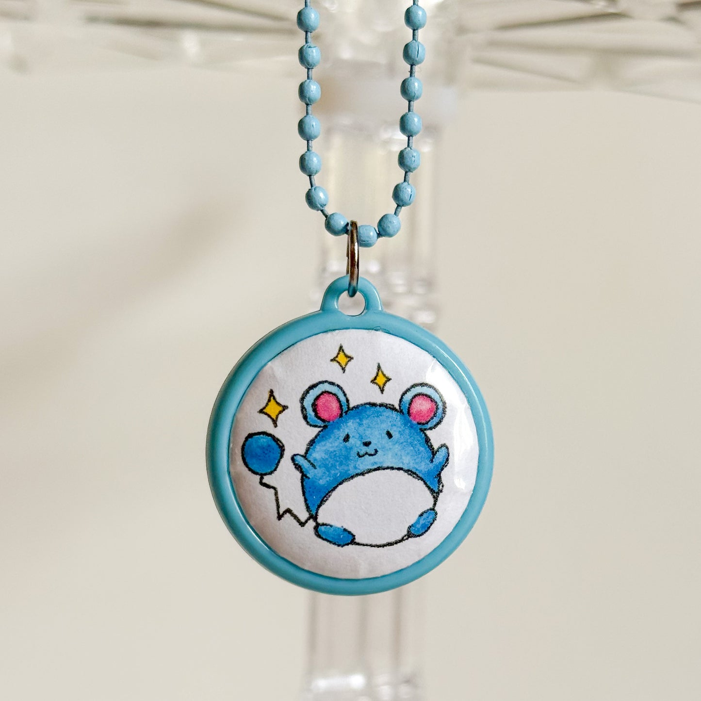 Pocket Sized Monster Keychain