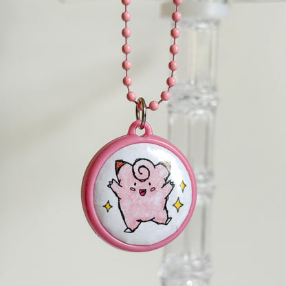 Pocket Sized Monster Keychain