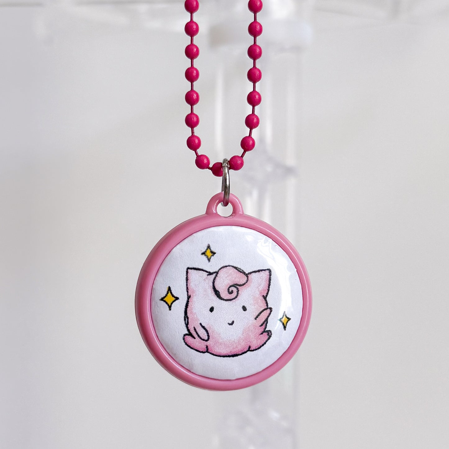Pocket Sized Monster Keychain