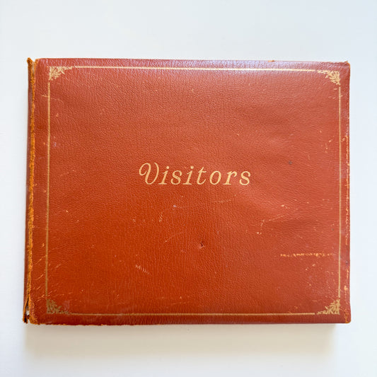 Visitor's Book from 1974 - 2019