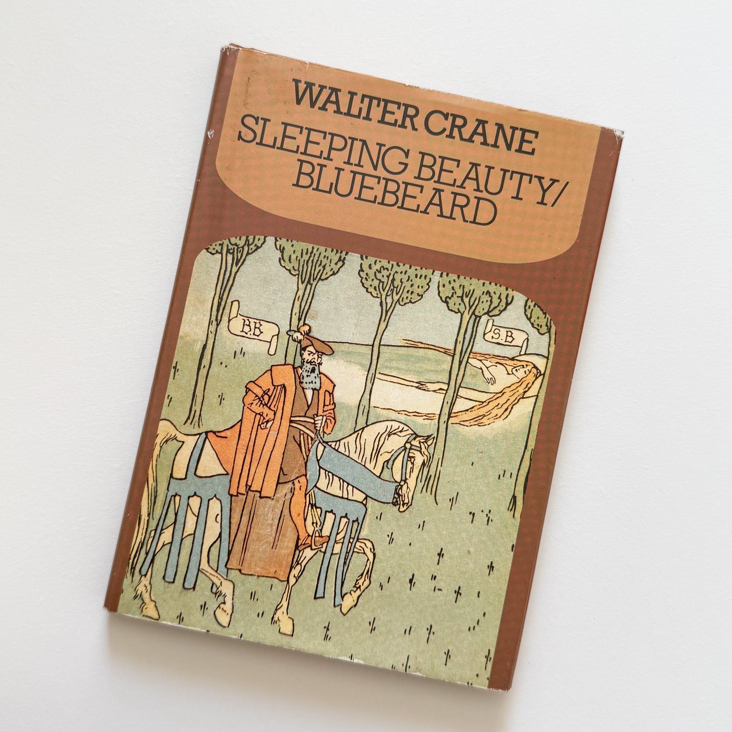 Sleeping Beauty/Bluebeard by Walter Crane Vintage Book