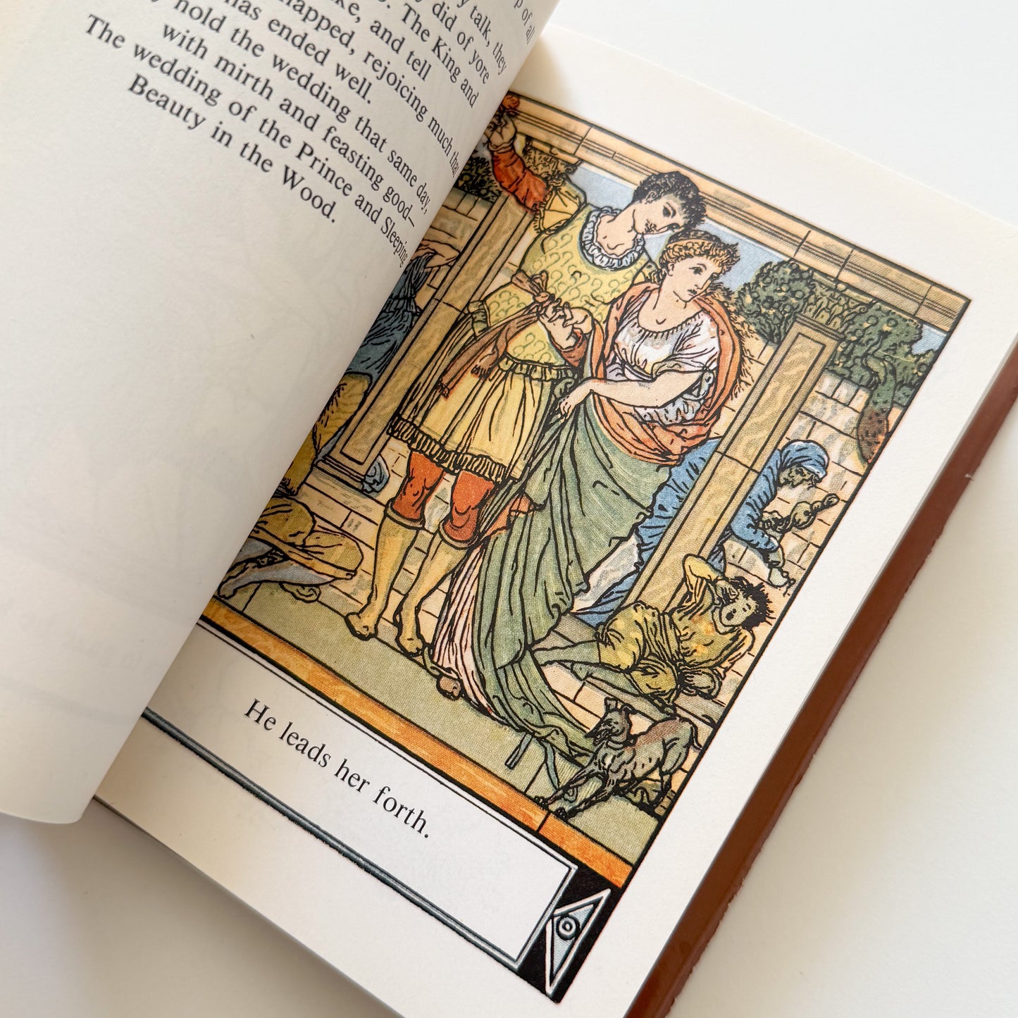 Sleeping Beauty/Bluebeard by Walter Crane Vintage Book