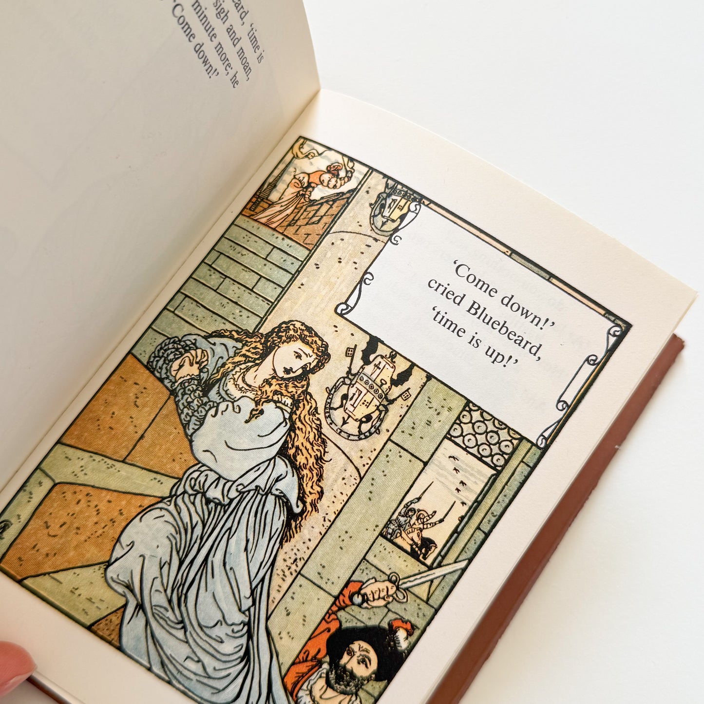 Sleeping Beauty/Bluebeard by Walter Crane Vintage Book