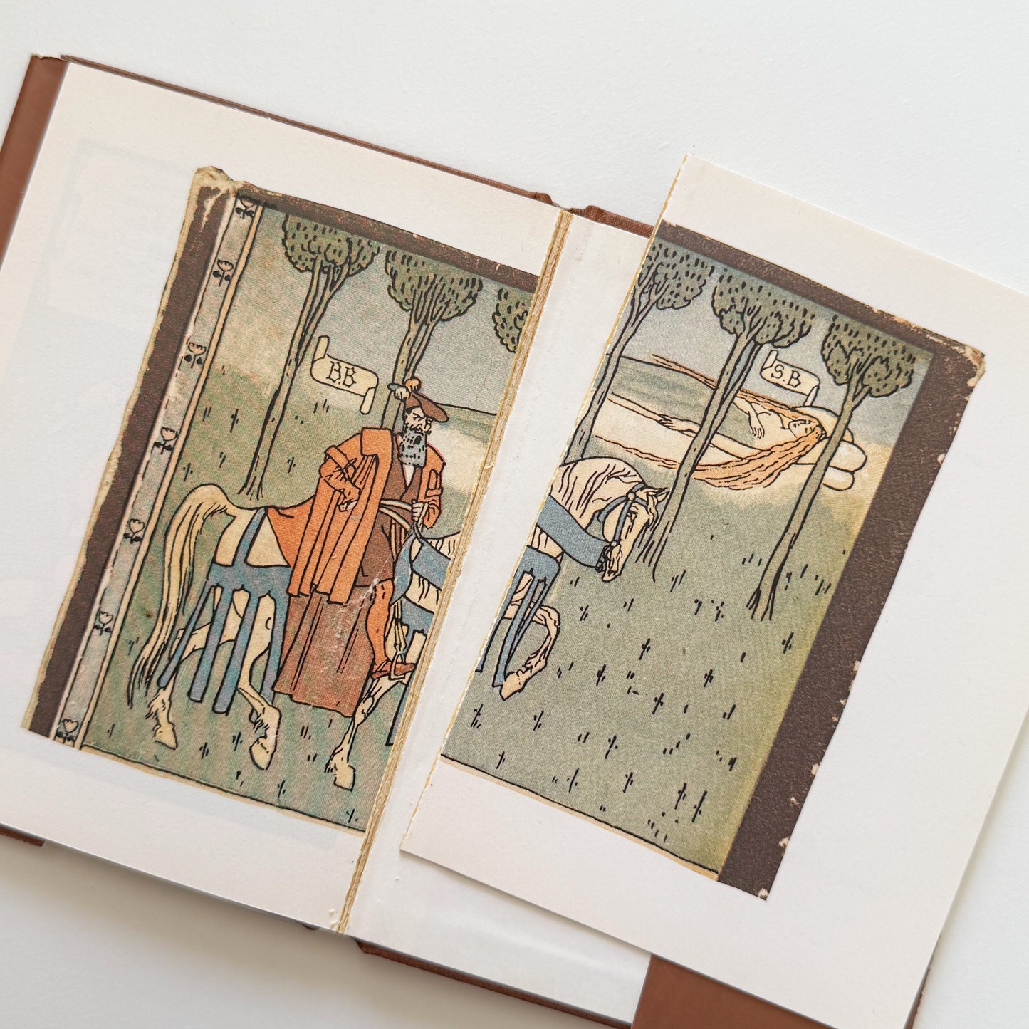 Sleeping Beauty/Bluebeard by Walter Crane Vintage Book