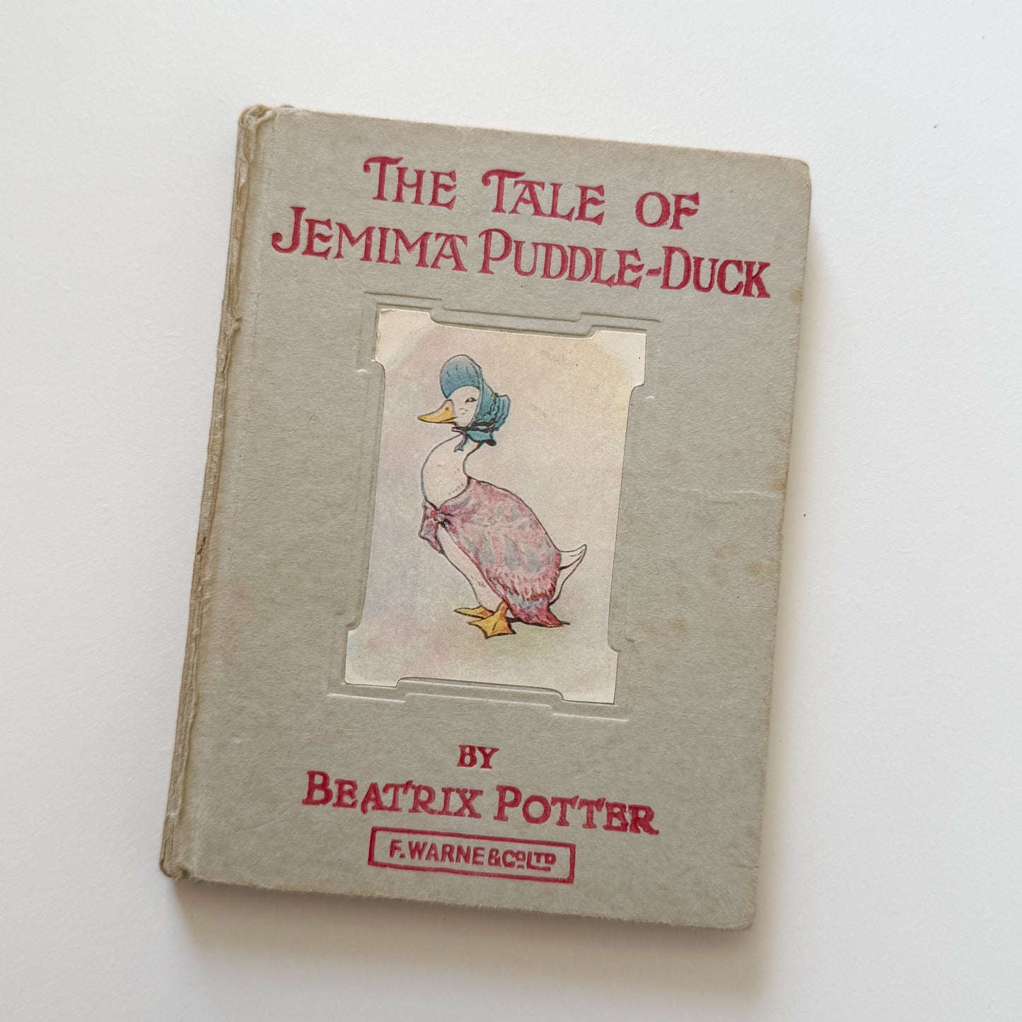 Jemima Puddle-Duck Vintage Beatrix Potter Children's Book