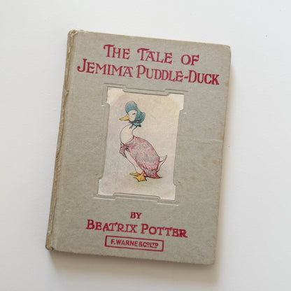 Jemima Puddle-Duck Vintage Beatrix Potter Children's Book