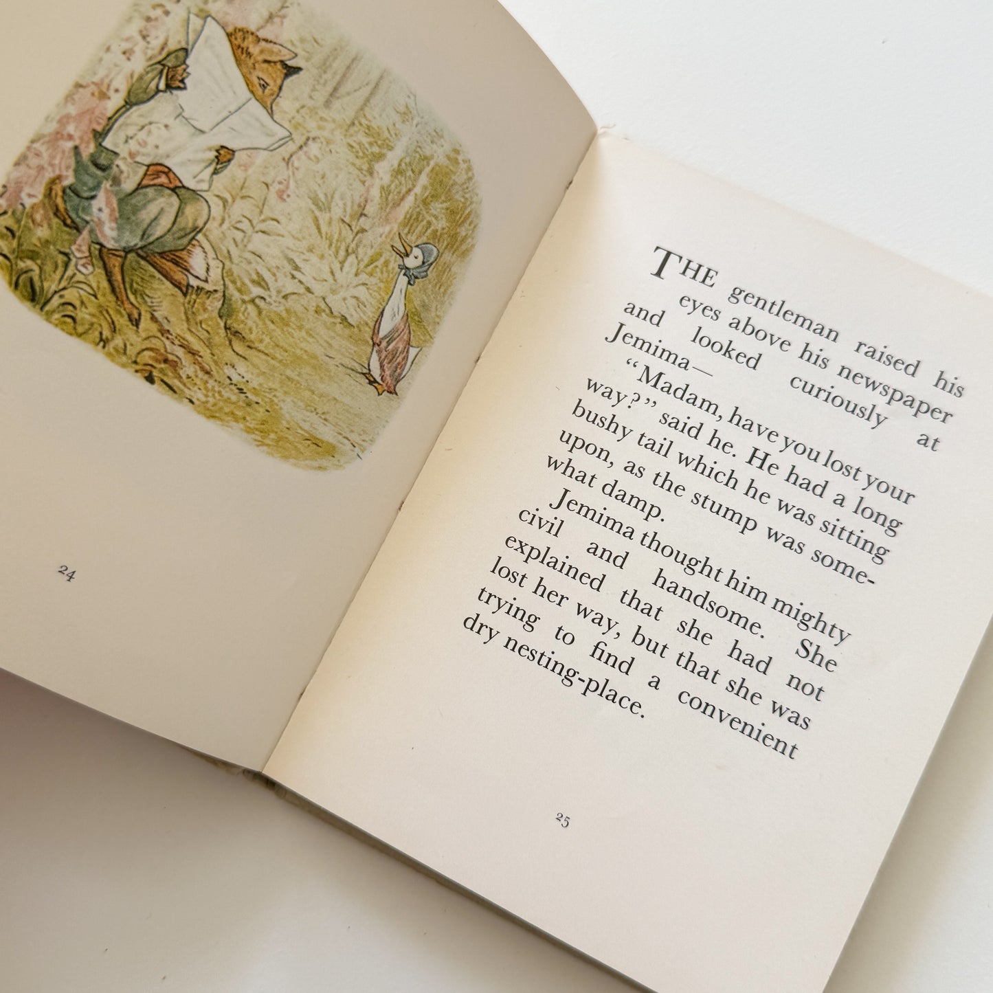 Jemima Puddle-Duck Vintage Beatrix Potter Children's Book