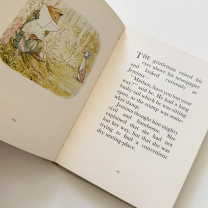 Jemima Puddle-Duck Vintage Beatrix Potter Children's Book