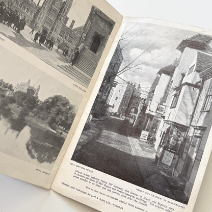 Gateway to Windsor Castle Vintage Booklet 1950s