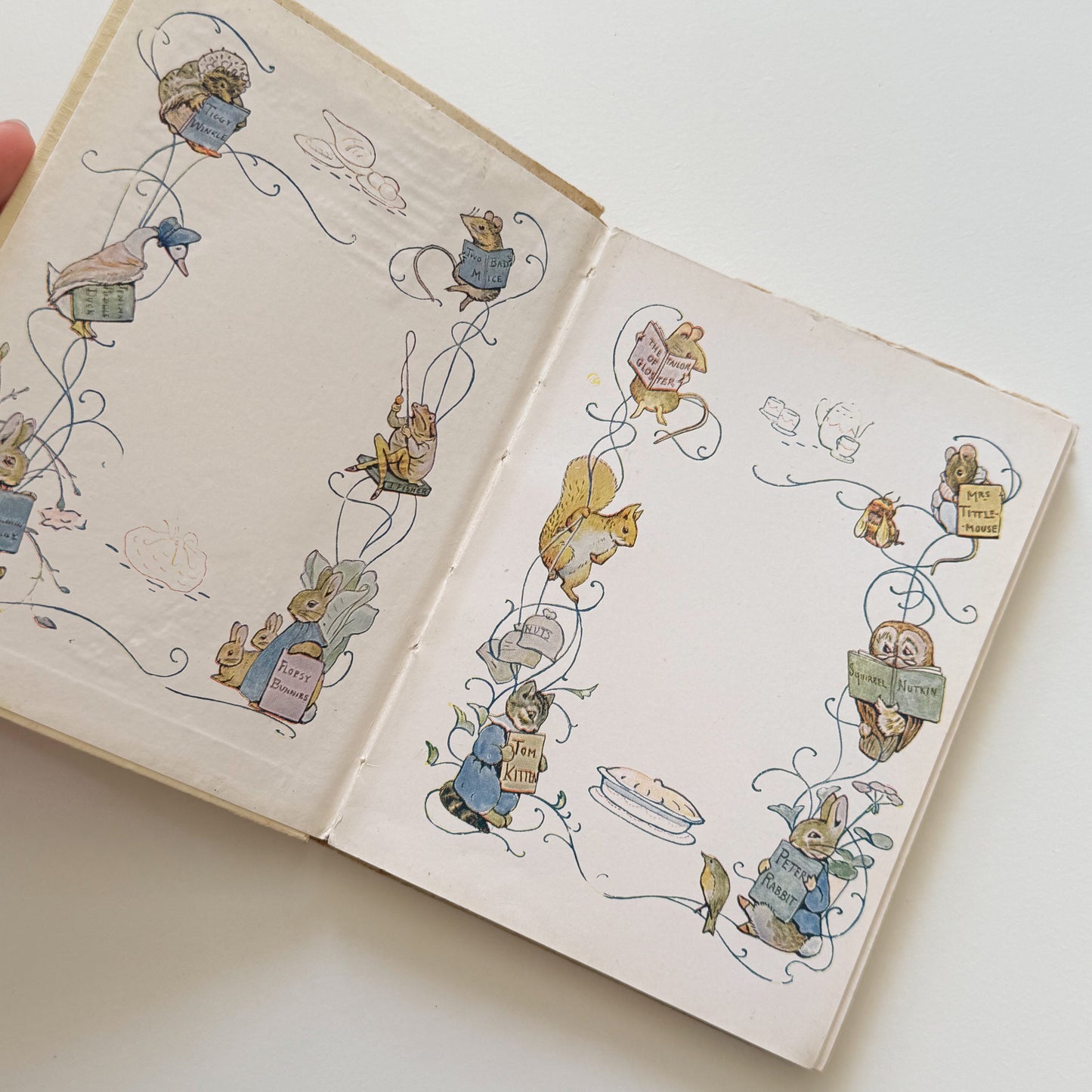 Benjamin Bunny Vintage Beatrix Potter Children's Book