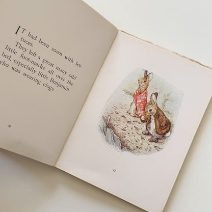 Benjamin Bunny Vintage Beatrix Potter Children's Book