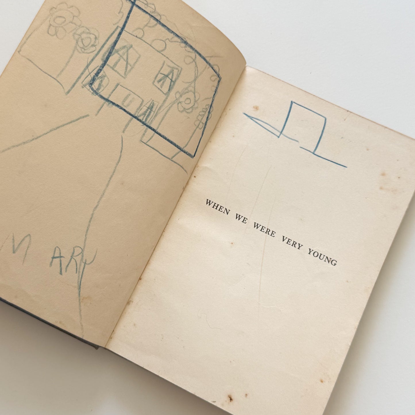 When We Were Very Young by A.A. Milne 1934 Edition