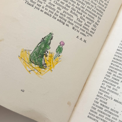 When We Were Very Young by A.A. Milne 1934 Edition