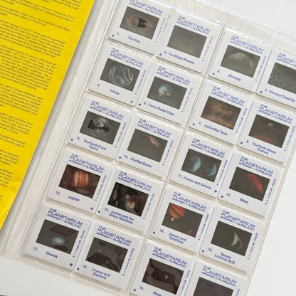 Solar System Collectible Slides x20 Coloured Slides