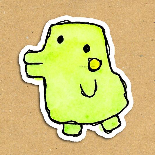 Virtual Pet Kuchi Vinyl Sticker