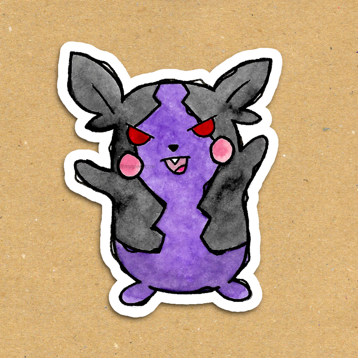 Pocket Sized Monster #877 Dark