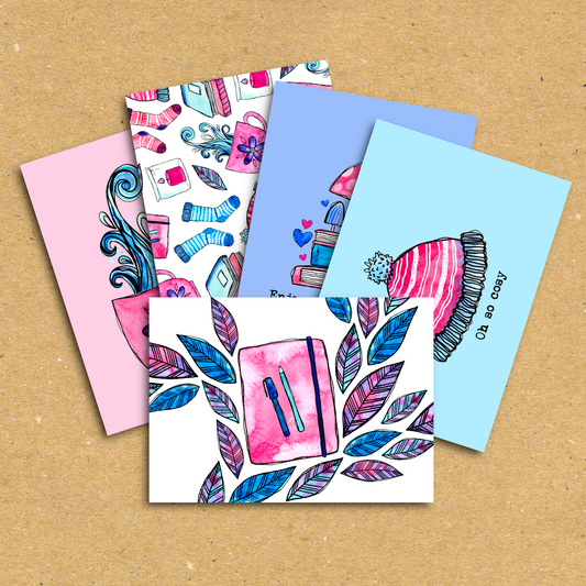 Oh So Cosy Multi Postcard Pack