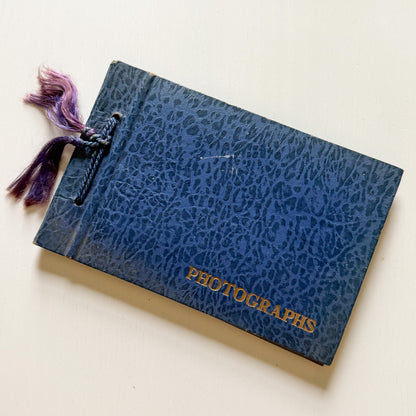 Front cover of a photo album from the 1950s