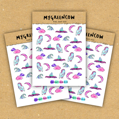 Rest Don't Quit A6 Sticker Sheet