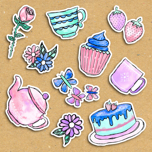 Teatime Treats Ephemera Pack